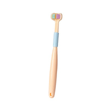 Load image into Gallery viewer, YALINA Three Sided Toothbrush Soft Hair 360 Degree V Shaped Toothbrush, 418 Adult Black, 418 Adult Pink, 418 Adult Purple, A22 Kids Pink, A22 Kids Yellow, A22 Kids Blue