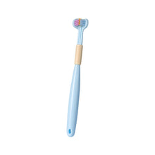 Load image into Gallery viewer, YALINA Three Sided Toothbrush Soft Hair 360 Degree V Shaped Toothbrush, 418 Adult Black, 418 Adult Pink, 418 Adult Purple, A22 Kids Pink, A22 Kids Yellow, A22 Kids Blue