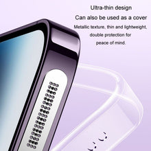 Load image into Gallery viewer, 2pcs /Set For IPhone 12 / 13 / 14 / 15 Series Speaker Plating Metal Dust-Proof Mesh Charging Port Protective Film Dust Sticker