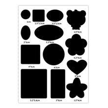 Load image into Gallery viewer, Self-Adhesive Down Jacket Patch Stickers Nylon Fabric Stickers Seamless Clothes Repair Hole Decals, C Model, C Model Glossy, D Model No. 1, D Model No. 2, D Model No. 3, D Model No. 4, Whole Sheet, Whole Sheet Glossy