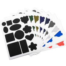 Load image into Gallery viewer, Self-Adhesive Down Jacket Patch Stickers Nylon Fabric Stickers Seamless Clothes Repair Hole Decals, C Model, C Model Glossy, D Model No. 1, D Model No. 2, D Model No. 3, D Model No. 4, Whole Sheet, Whole Sheet Glossy