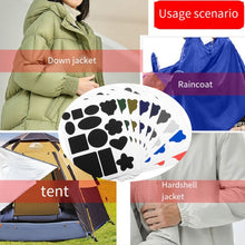 Load image into Gallery viewer, Self-Adhesive Down Jacket Patch Stickers Nylon Fabric Stickers Seamless Clothes Repair Hole Decals, C Model, C Model Glossy, D Model No. 1, D Model No. 2, D Model No. 3, D Model No. 4, Whole Sheet, Whole Sheet Glossy