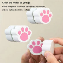 Load image into Gallery viewer, Bathroom Glass Mirror Stain Removal Watermark Sponge Rub Faucet Descaling Cleaning Tool, Yellow, Pink