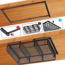 Load image into Gallery viewer, Under Desk Drawer Storage Organizer Desk Hidden Tray for Office Home, Hidden Tray