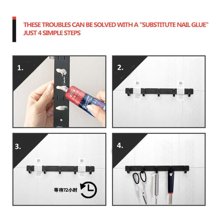 Multi-Purpose Nail-Free Glue Adhesive Sealant