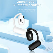 Load image into Gallery viewer, Bluetooth V5.4 Hanging Ear Wireless Earbuds Stereo Sound Headphones, V21 Black, V21 White