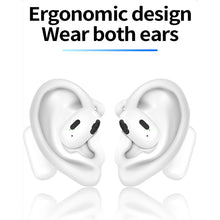 Load image into Gallery viewer, Bluetooth V5.4 Hanging Ear Wireless Earbuds Stereo Sound Headphones, V21 Black, V21 White