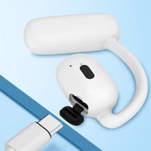 Load image into Gallery viewer, Bluetooth V5.4 Hanging Ear Wireless Earbuds Stereo Sound Headphones, V21 Black, V21 White
