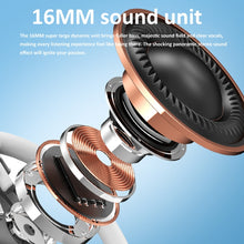 Load image into Gallery viewer, Bluetooth V5.4 Hanging Ear Wireless Earbuds Stereo Sound Headphones, V21 Black, V21 White