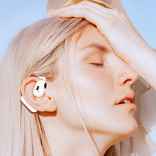 Load image into Gallery viewer, Bluetooth V5.4 Hanging Ear Wireless Earbuds Stereo Sound Headphones, V21 Black, V21 White