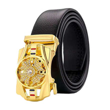 Load image into Gallery viewer, Dandali Scratch-Resistant Wrapped Edge Automatic Buckle Belt Mens Casual Waistbone Belt