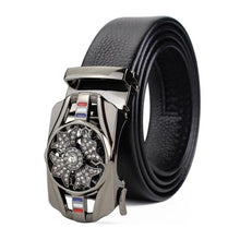 Load image into Gallery viewer, Dandali Scratch-Resistant Wrapped Edge Automatic Buckle Belt Mens Casual Waistbone Belt