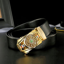 Load image into Gallery viewer, Dandali Scratch-Resistant Wrapped Edge Automatic Buckle Belt Mens Casual Waistbone Belt