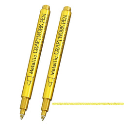 GuangNa GN550 2pcs High Light Metallic Paint Pens Photo Signing Marker
