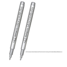 Load image into Gallery viewer, GuangNa GN550 2pcs High Light Metallic Paint Pens Photo Signing Marker
