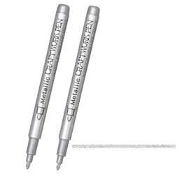 GuangNa GN550 2pcs High Light Metallic Paint Pens Photo Signing Marker