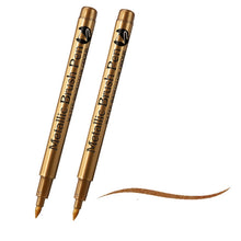 Load image into Gallery viewer, GuangNa GN550 2pcs High Light Metallic Paint Pens Photo Signing Marker