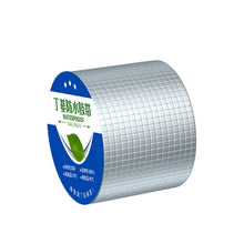 Load image into Gallery viewer, 1.2mm Thickness Butyl Waterproof Tape Self-Adhesive Aluminum Foil Tape, 5cm x 5m, 10cm x 5m, 15cm x 5m, 20cm x 5m, 5cm x 10m, 10cm x 10m