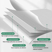 Load image into Gallery viewer, 1.2mm Thickness Butyl Waterproof Tape Self-Adhesive Aluminum Foil Tape, 5cm x 5m, 10cm x 5m, 15cm x 5m, 20cm x 5m, 5cm x 10m, 10cm x 10m