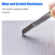 Load image into Gallery viewer, 1.2mm Thickness Butyl Waterproof Tape Self-Adhesive Aluminum Foil Tape, 5cm x 5m, 10cm x 5m, 15cm x 5m, 20cm x 5m, 5cm x 10m, 10cm x 10m