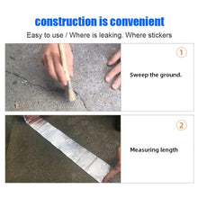Load image into Gallery viewer, 1.2mm Thickness Butyl Waterproof Tape Self-Adhesive Aluminum Foil Tape, 5cm x 5m, 10cm x 5m, 15cm x 5m, 20cm x 5m, 5cm x 10m, 10cm x 10m