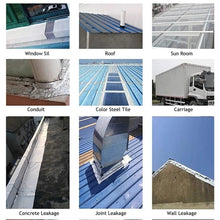 Load image into Gallery viewer, 1.2mm Thickness Butyl Waterproof Tape Self-Adhesive Aluminum Foil Tape, 5cm x 5m, 10cm x 5m, 15cm x 5m, 20cm x 5m, 5cm x 10m, 10cm x 10m