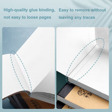 Load image into Gallery viewer, 100 Pages /Book Thickened Glue Binding Draft Book Students Multipurpose Blank Sketch Paper