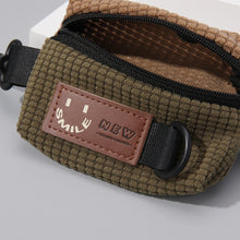 Load image into Gallery viewer, Corduroy Outdoor Cycling Hanging Bag Earphone Portable Storage Sports Bag Universal Bag Hanger