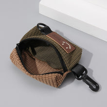Load image into Gallery viewer, Corduroy Outdoor Cycling Hanging Bag Earphone Portable Storage Sports Bag Universal Bag Hanger