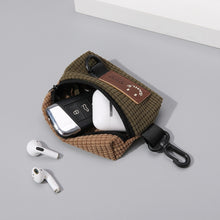 Load image into Gallery viewer, Corduroy Outdoor Cycling Hanging Bag Earphone Portable Storage Sports Bag Universal Bag Hanger