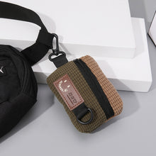 Load image into Gallery viewer, Corduroy Outdoor Cycling Hanging Bag Earphone Portable Storage Sports Bag Universal Bag Hanger