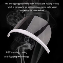 Load image into Gallery viewer, 10pcs /Bag Recyclable Transparent Restaurant Mask Chef Anti-fog And Anti-Spittle Plastic Masks