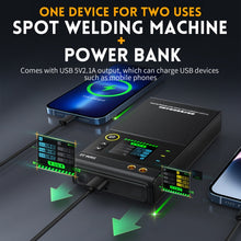 Load image into Gallery viewer, FNIRSI Small Handheld Portable Mobile Phone Lithium Battery Nickel Sheet Spot Welding Machine, SWM-10