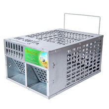 Load image into Gallery viewer, Home Indoor Automatic Mouse Trap Cage Catch Mouse Trap, Double Door Large