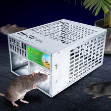 Load image into Gallery viewer, Home Indoor Automatic Mouse Trap Cage Catch Mouse Trap, Double Door Large