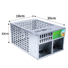 Load image into Gallery viewer, Home Indoor Automatic Mouse Trap Cage Catch Mouse Trap, Double Door Large