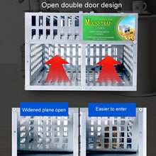 Load image into Gallery viewer, Home Indoor Automatic Mouse Trap Cage Catch Mouse Trap, Double Door Large
