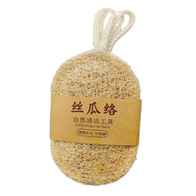 Load image into Gallery viewer, Natural Loofah Dishwashing Brush Dishwashing Tool Loofah Rag Brush, Soft Square, Soft Ellipse, Hard Square, Hard Ellipse
