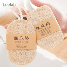 Load image into Gallery viewer, Natural Loofah Dishwashing Brush Dishwashing Tool Loofah Rag Brush, Soft Square, Soft Ellipse, Hard Square, Hard Ellipse