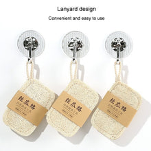 Load image into Gallery viewer, Natural Loofah Dishwashing Brush Dishwashing Tool Loofah Rag Brush, Soft Square, Soft Ellipse, Hard Square, Hard Ellipse