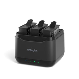 For DJI Osmo Action 4 / 3 AMagisn Battery Charger Seat, For DJI Osmo Action 4 / 3