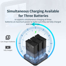 Load image into Gallery viewer, For DJI Osmo Action 4 / 3 AMagisn Battery Charger Seat, For DJI Osmo Action 4 / 3