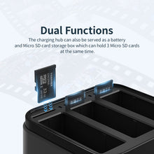 Load image into Gallery viewer, For DJI Osmo Action 4 / 3 AMagisn Battery Charger Seat, For DJI Osmo Action 4 / 3