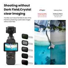 Load image into Gallery viewer, For DJI Osmo Pocket 3 aMagisn HD Double Sided Coated Filters Sports Camera Protective Goggles, CPL, ND16+ND64+ND256 + CPL, ND16+ND64+ND256+ND1000