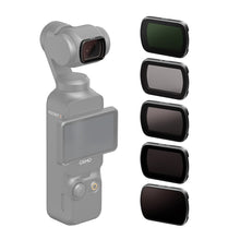 Load image into Gallery viewer, For DJI Osmo Pocket 3 aMagisn HD Double Sided Coated Filters Sports Camera Protective Goggles, CPL, ND16+ND64+ND256 + CPL, ND16+ND64+ND256+ND1000
