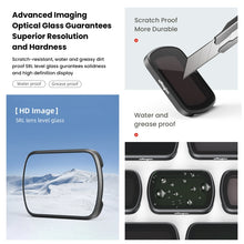 Load image into Gallery viewer, For DJI Osmo Pocket 3 aMagisn HD Double Sided Coated Filters Sports Camera Protective Goggles, CPL, ND16+ND64+ND256 + CPL, ND16+ND64+ND256+ND1000