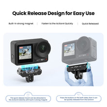 Load image into Gallery viewer, For DJI Osmo 360 / Action 5 Pro / Action 4 / Action 3 aMagisn Magnetic Fast Disassembly Motion Camera Accessories, AA09
