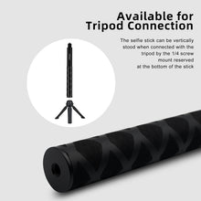 Load image into Gallery viewer, aMagisn 70cm Invisible Straight Pull Selfie Stick Sports Camera Accessories, Single Rod, Rod+1/4 Turn 3 Jaw+Screw, Rod+1/4 Turn 3 Jaw+Screw+Phone Clip