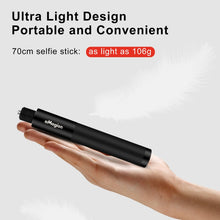 Load image into Gallery viewer, aMagisn 70cm Invisible Straight Pull Selfie Stick Sports Camera Accessories, Single Rod, Rod+1/4 Turn 3 Jaw+Screw, Rod+1/4 Turn 3 Jaw+Screw+Phone Clip