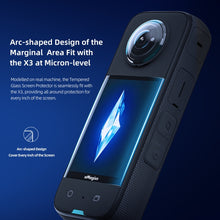 Load image into Gallery viewer, For Insta360 X3 aMagisn Screen Tempered Film Protection Sports Camera Accessories, 1set, 2sets